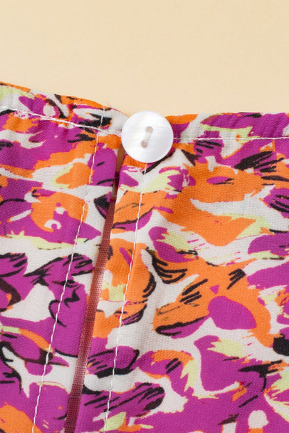 Kayla Floral Mixed Print Blouse - Hello Beautiful BoutiqueBlouses & ShirtsThreaded Pear