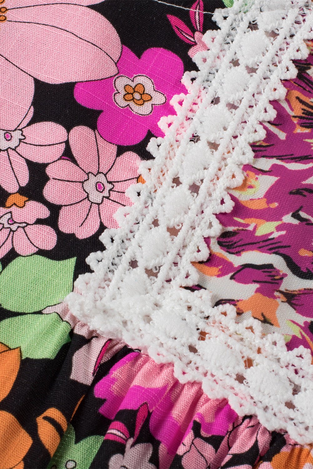 Kayla Floral Mixed Print Blouse - Hello Beautiful BoutiqueBlouses & ShirtsThreaded Pear