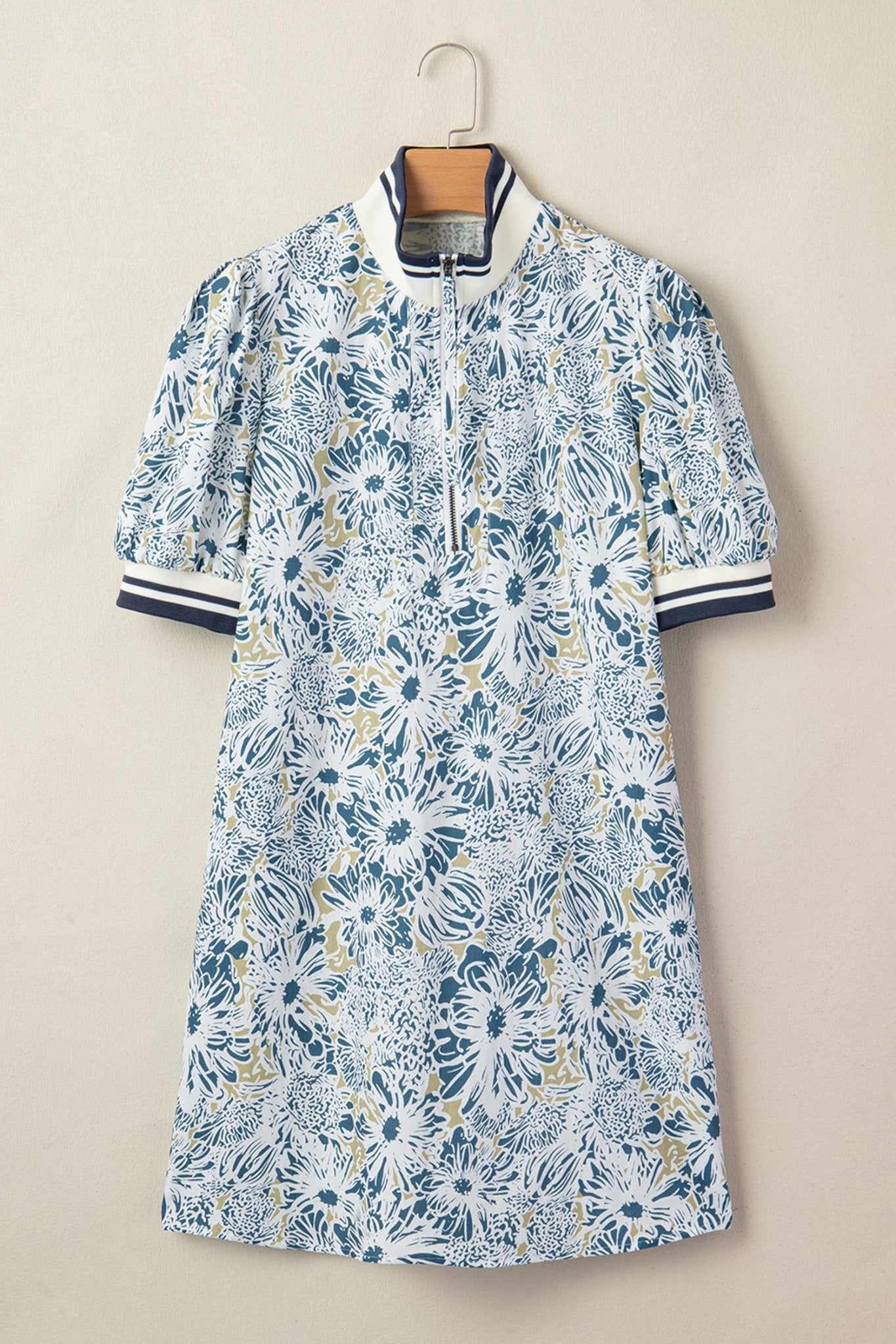 Kaylani Short Sleeve Mini Dress - Hello Beautiful BoutiqueFloral DressesThreaded Pear