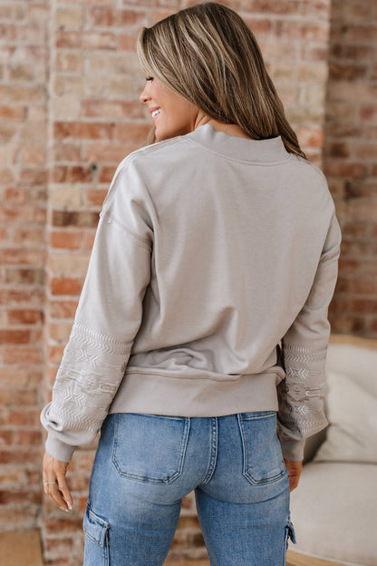 Kaylee aztec Embroidered Western Sweatshirt - Hello Beautiful BoutiqueSweatshirts & HoodiesThreaded Pear