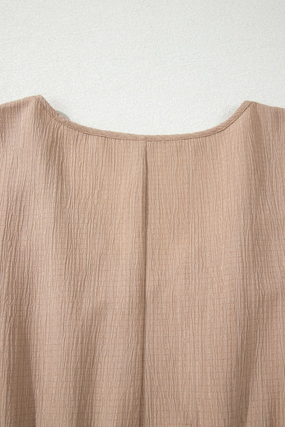 Kaylee Ruffled Short Sleeve PLUS Dress - Hello Beautiful BoutiquePlus Size Mini DressesThreaded Pear