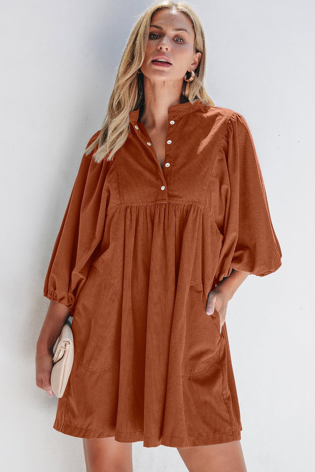 Kaylee Waist Bracelet Sleeve Dress - Hello Beautiful BoutiqueMini DressesThreaded Pear