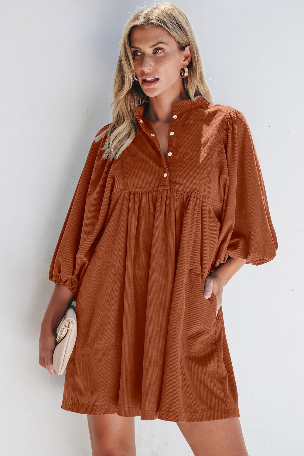 Kaylee Waist Bracelet Sleeve Dress - Hello Beautiful BoutiqueMini DressesThreaded Pear