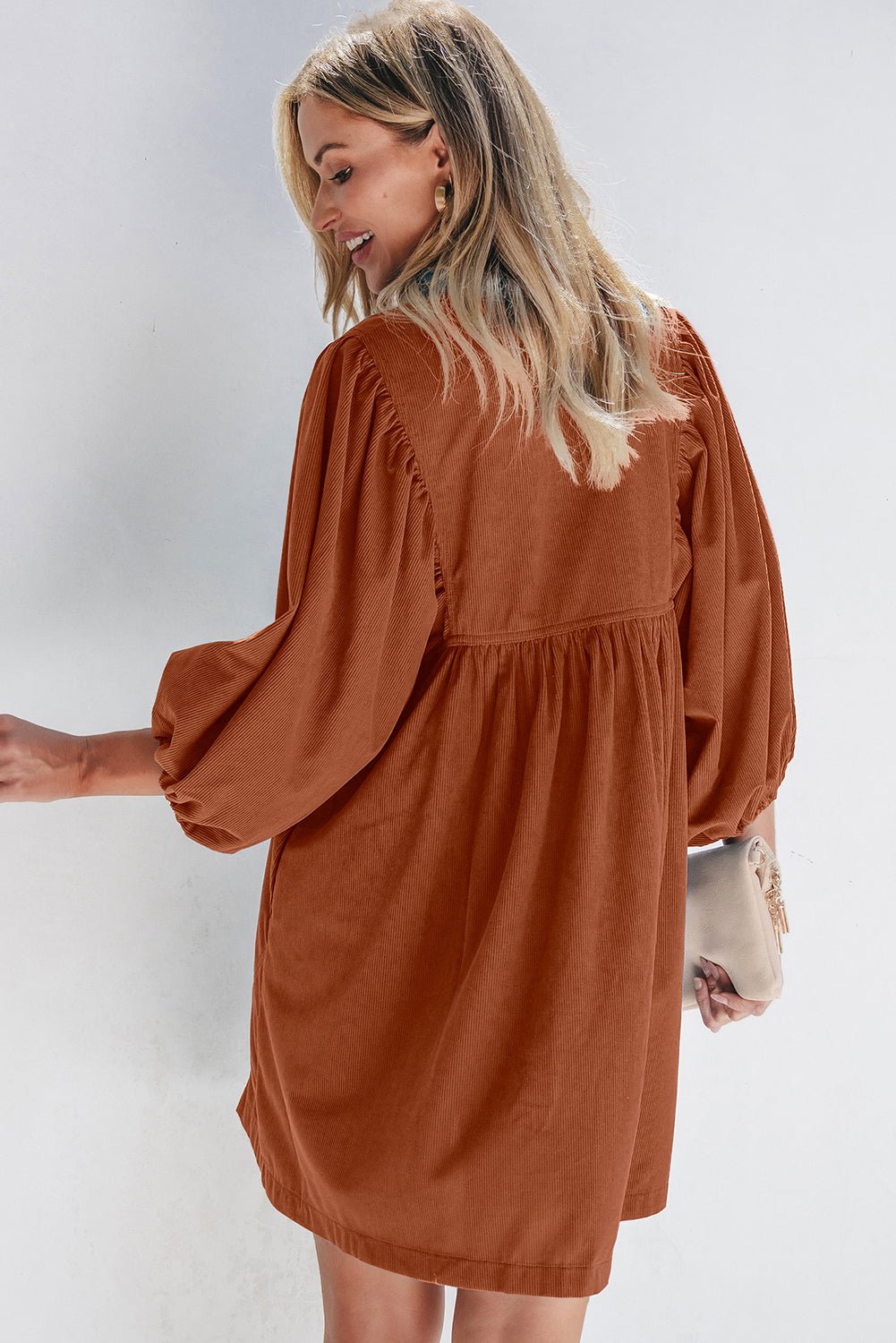 Kaylee Waist Bracelet Sleeve Dress - Hello Beautiful BoutiqueMini DressesThreaded Pear