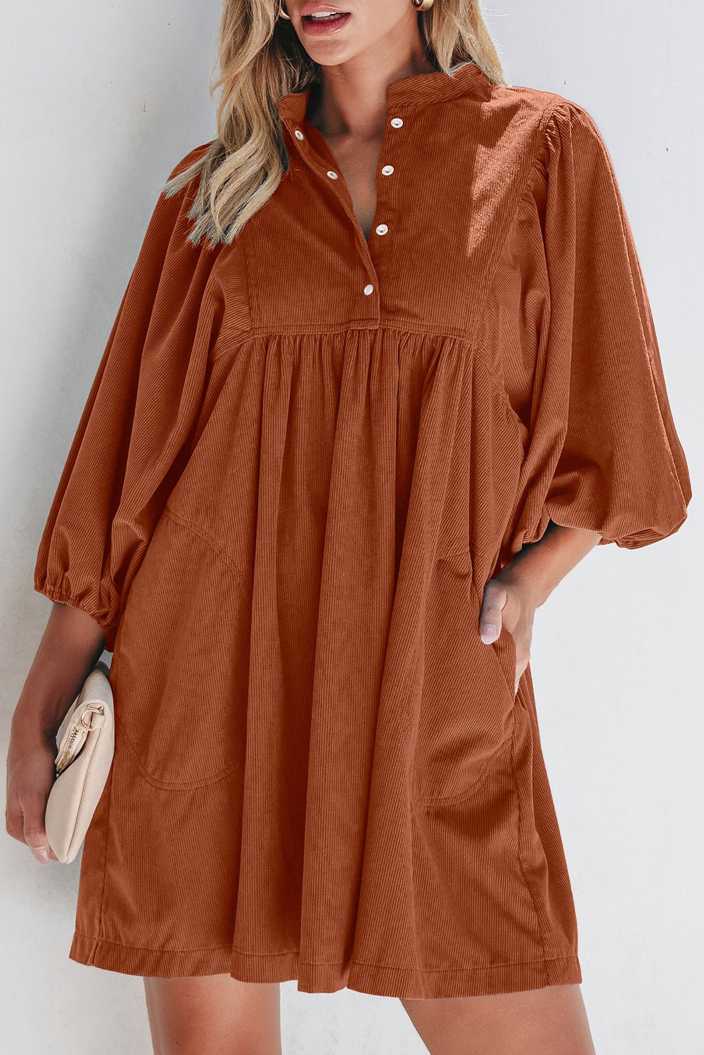 Kaylee Waist Bracelet Sleeve Dress - Hello Beautiful BoutiqueMini DressesThreaded Pear
