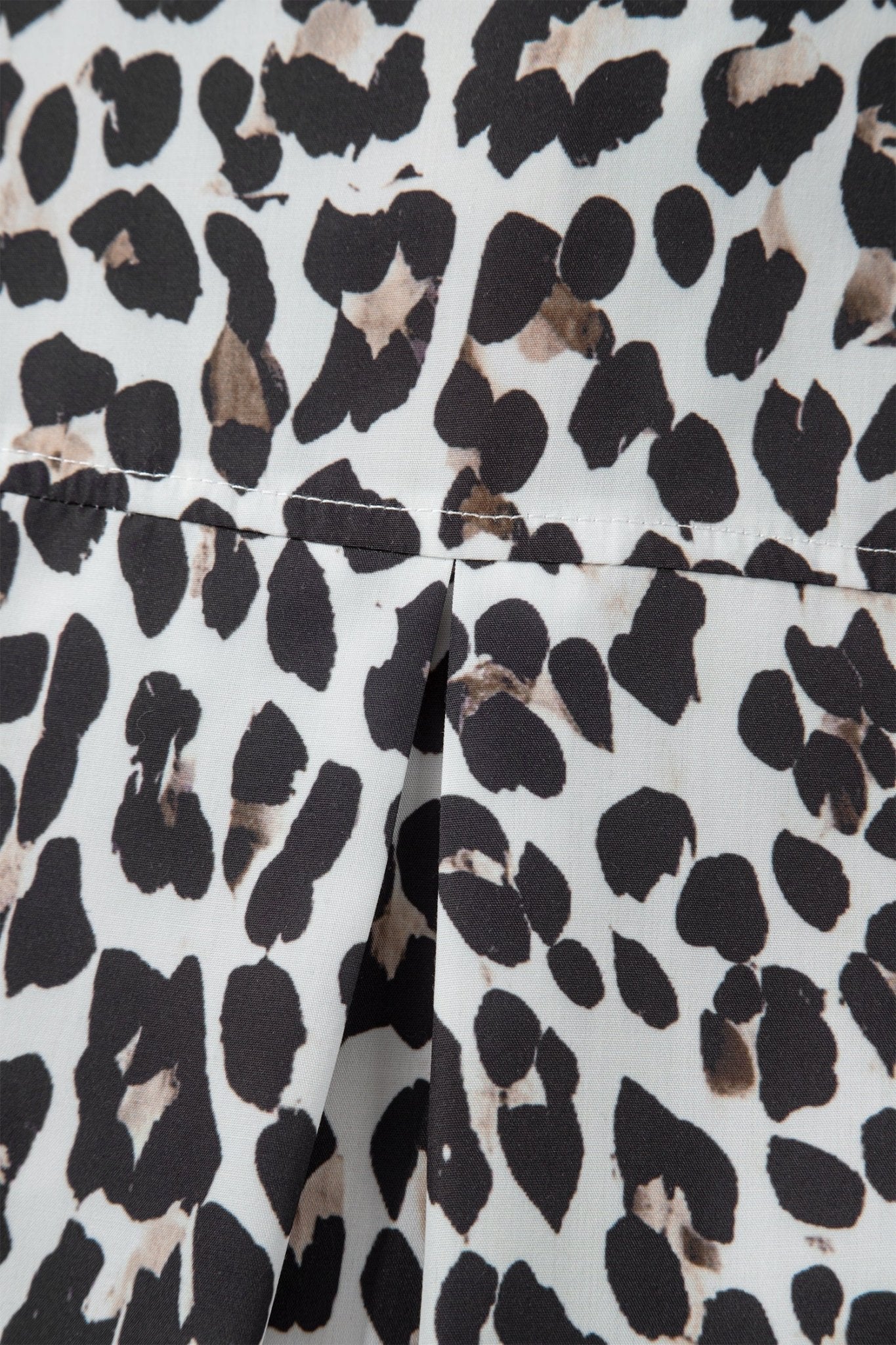 Kayleigh Print Contrast Trim Long Sleeve PLUS Top - Hello Beautiful BoutiquePlus Size Long Sleeve TopsThreaded Pear