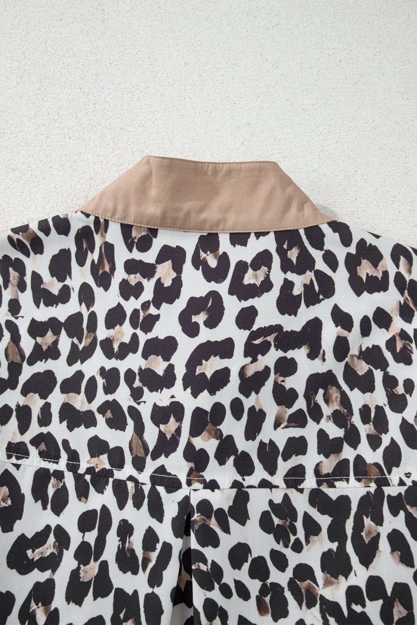 Kayleigh Print Contrast Trim Long Sleeve PLUS Top - Hello Beautiful BoutiquePlus Size Long Sleeve TopsThreaded Pear