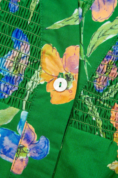 Keilani Short Sleeve Floral PLUS Top - Hello Beautiful BoutiquePlus Size Blouses & ShirtsThreaded Pear