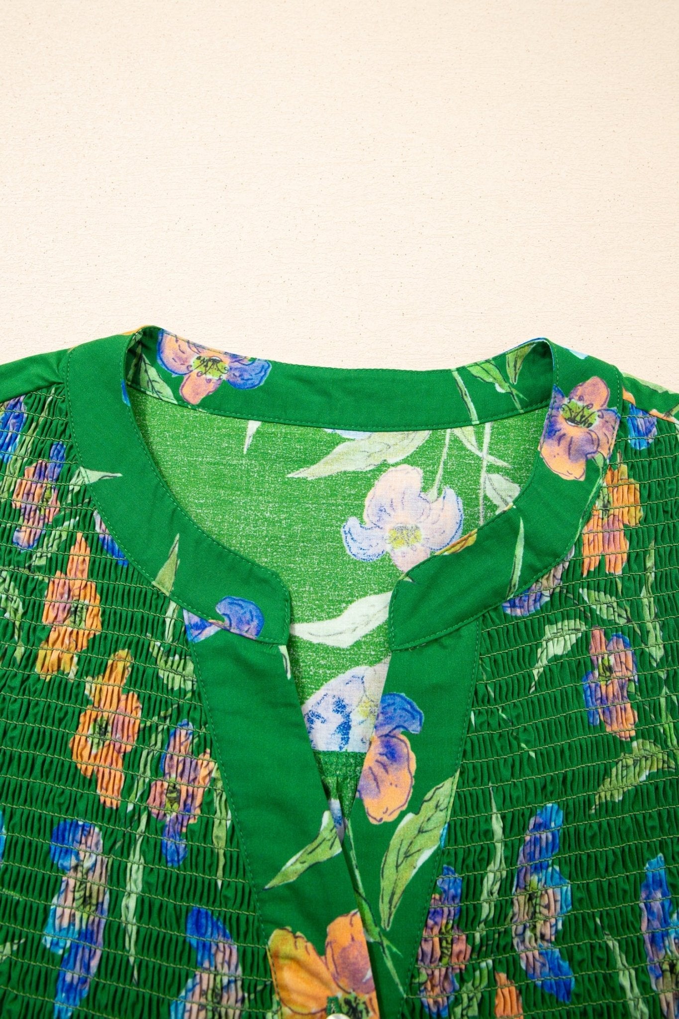 Keilani Short Sleeve Floral PLUS Top - Hello Beautiful BoutiquePlus Size Blouses & ShirtsThreaded Pear
