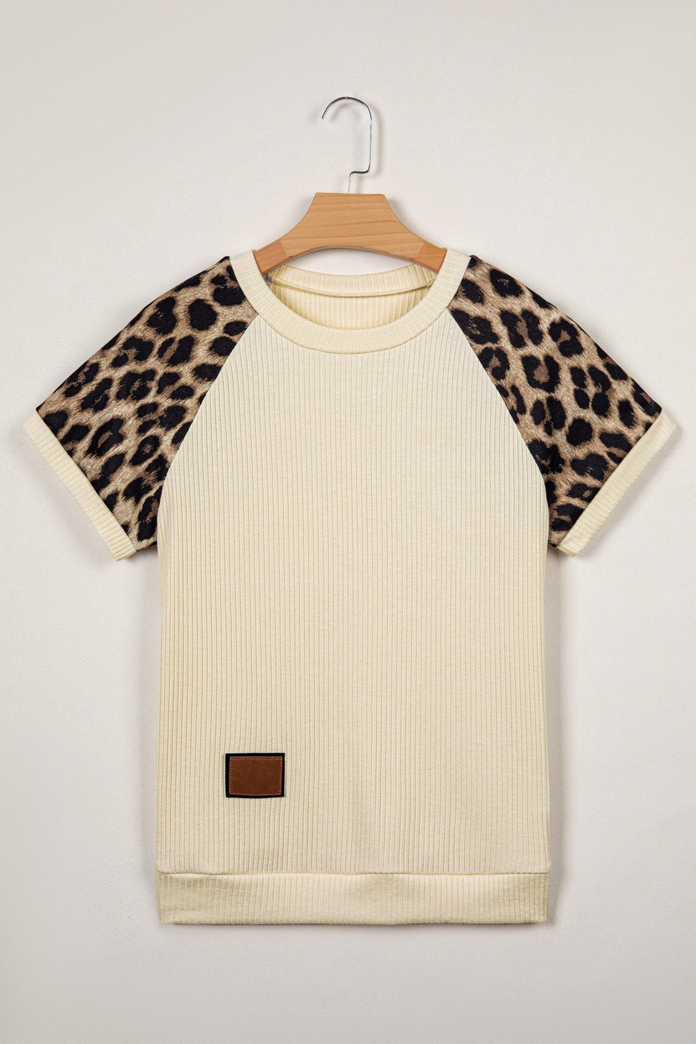 Keily Contrast Sleeve Loose Tee - Hello Beautiful BoutiqueTops & TeesThreaded Pear