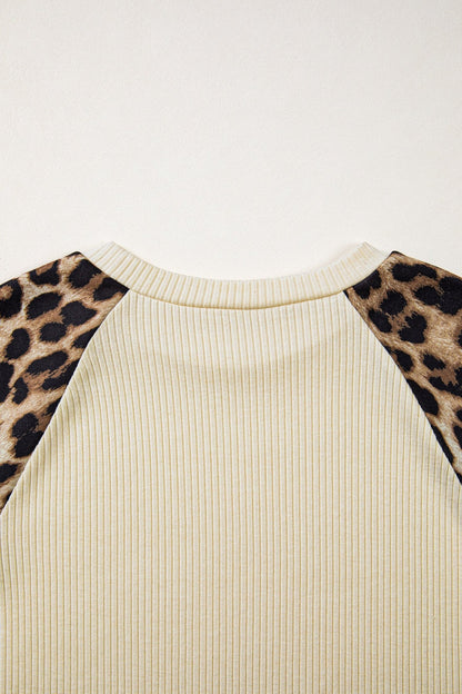 Keily Contrast Sleeve Loose Tee - Hello Beautiful BoutiqueTops & TeesThreaded Pear