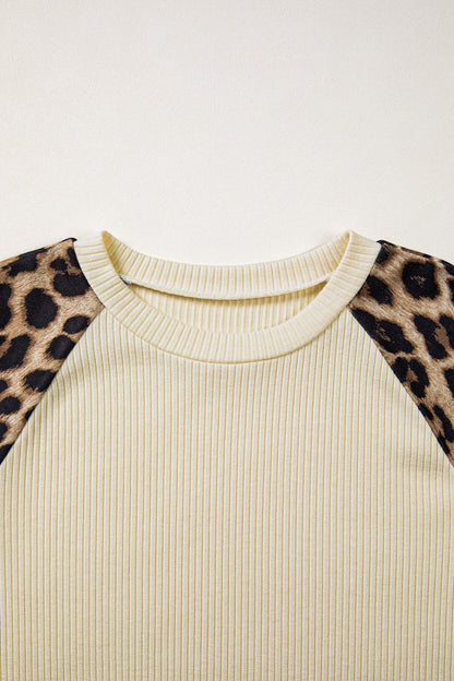 Keily Contrast Sleeve Loose Tee - Hello Beautiful BoutiqueTops & TeesThreaded Pear