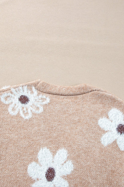 Keily Print Knitted Up Cardigan - Hello Beautiful BoutiqueCardigansThreaded Pear