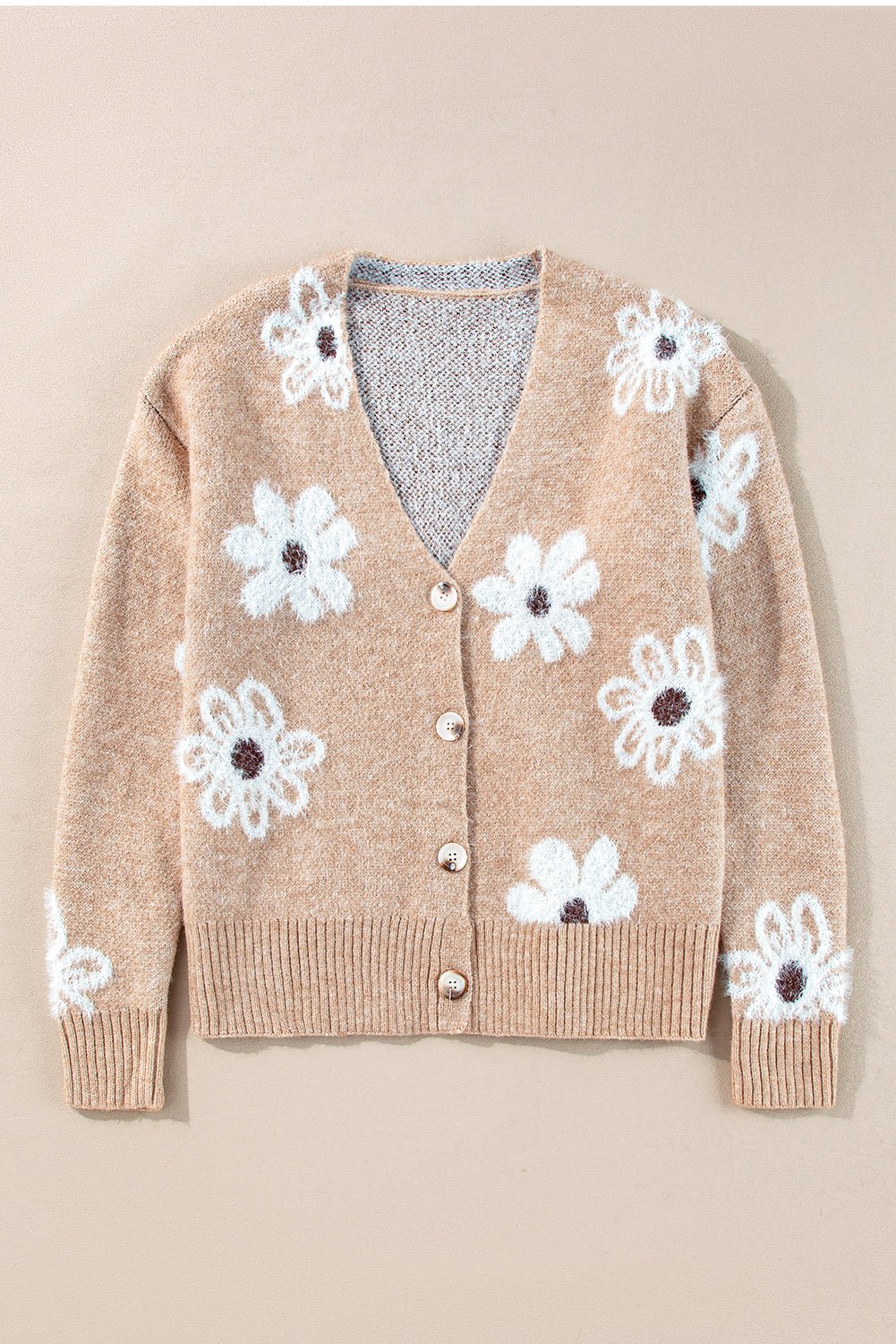 Keily Print Knitted Up Cardigan - Hello Beautiful BoutiqueCardigansThreaded Pear