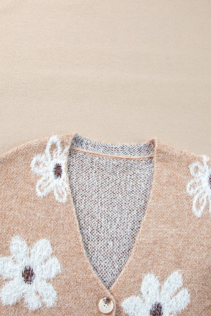 Keily Print Knitted Up Cardigan - Hello Beautiful BoutiqueCardigansThreaded Pear