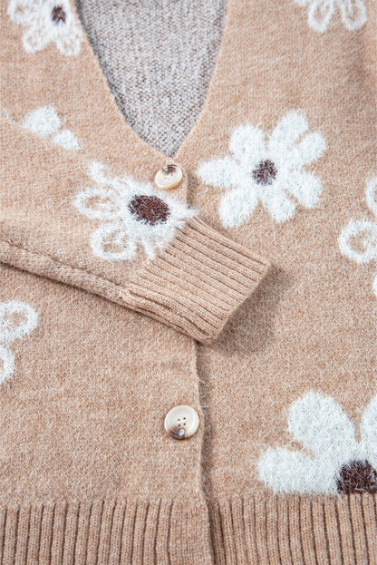 Keily Print Knitted Up Cardigan - Hello Beautiful BoutiqueCardigansThreaded Pear