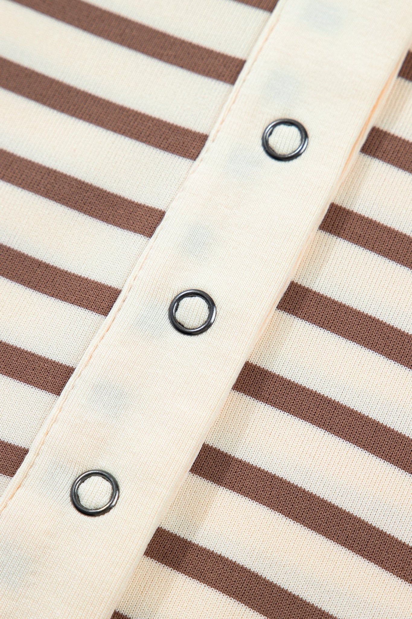 Keira Stripe Half T Shirt - Hello Beautiful BoutiqueTops & TeesThreaded Pear