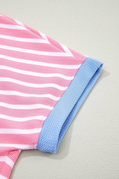 Kelly Loose Short Sleeve Top - Hello Beautiful BoutiqueTops & TeesThreaded Pear