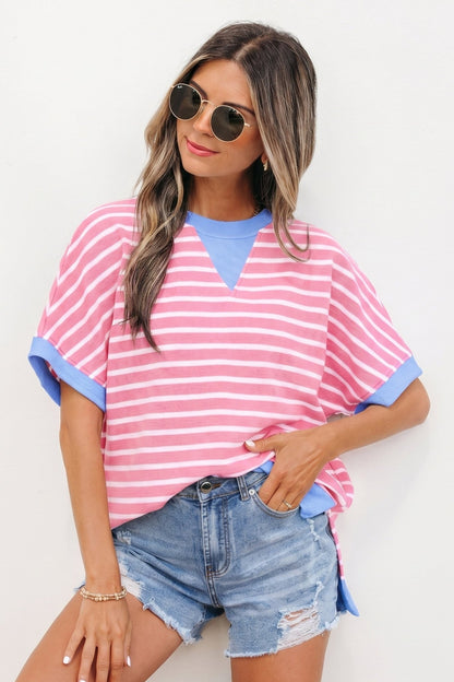 Kelly Loose Short Sleeve Top - Hello Beautiful BoutiqueTops & TeesThreaded Pear