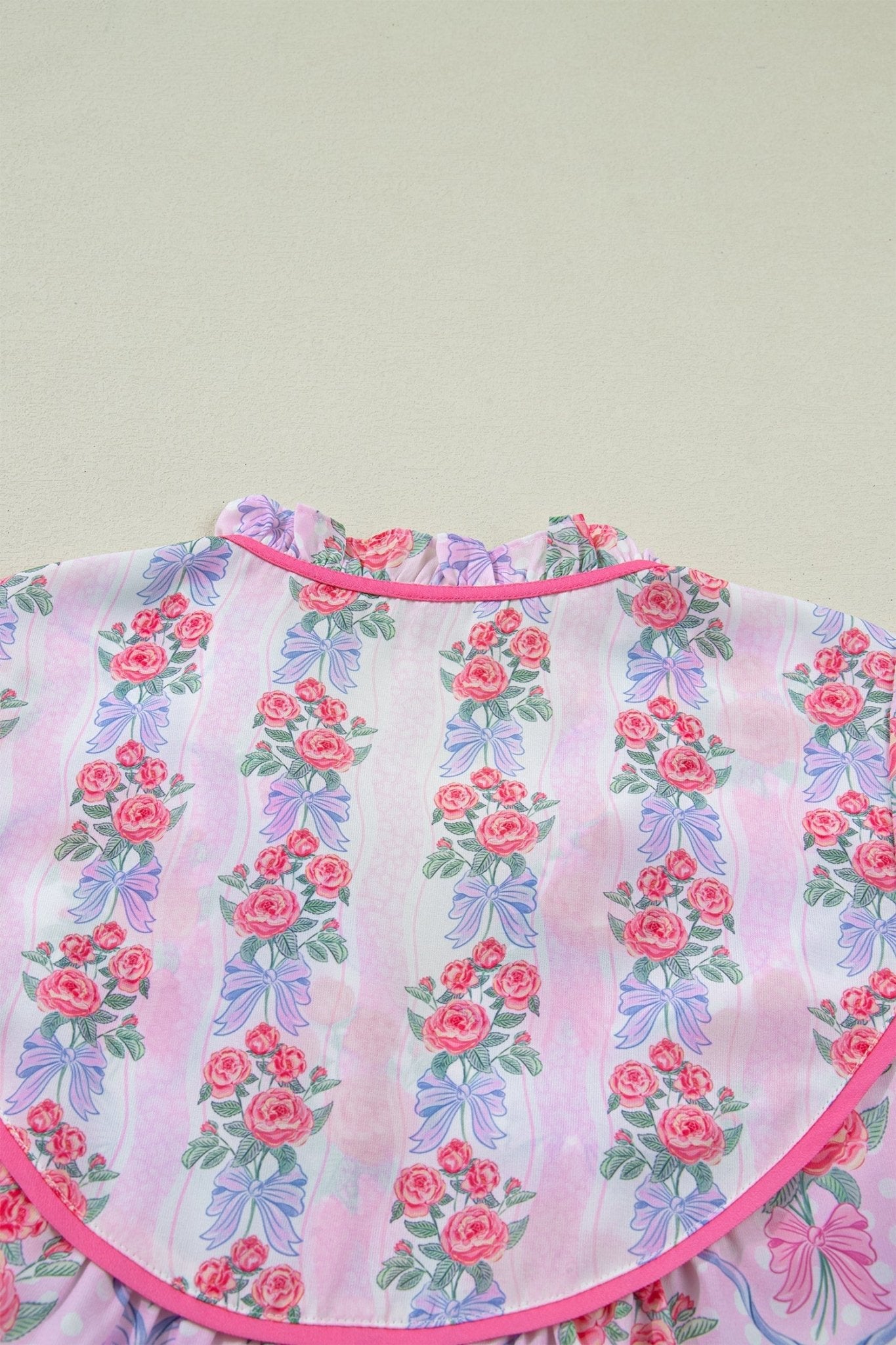 Keyla Ruffled Short Sleeve Blouse - Hello Beautiful BoutiqueBlouses & ShirtsThreaded Pear