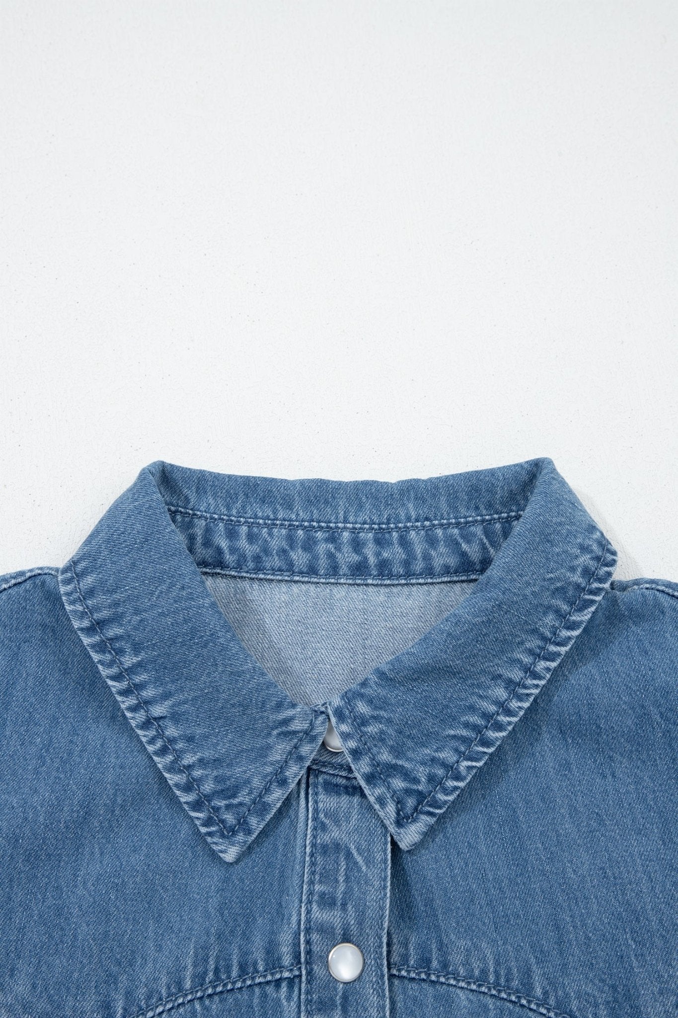 Keyla Ruffled Short Sleeve Shirt - Hello Beautiful BoutiqueBlouses & ShirtsThreaded Pear
