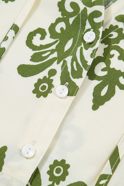 Keziah Puffy Half Sleeve Shirt - Hello Beautiful BoutiqueBlouses & ShirtsThreaded Pear