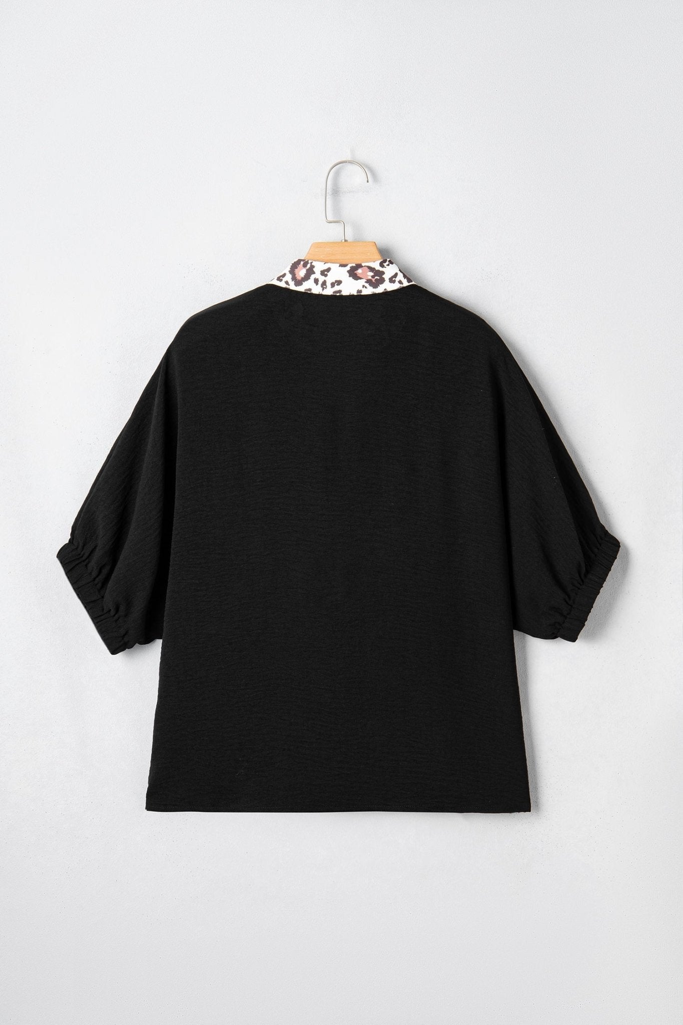 Keziah Sleeve Patchwork Trim Blouse - Hello Beautiful BoutiqueBlouses & ShirtsThreaded Pear