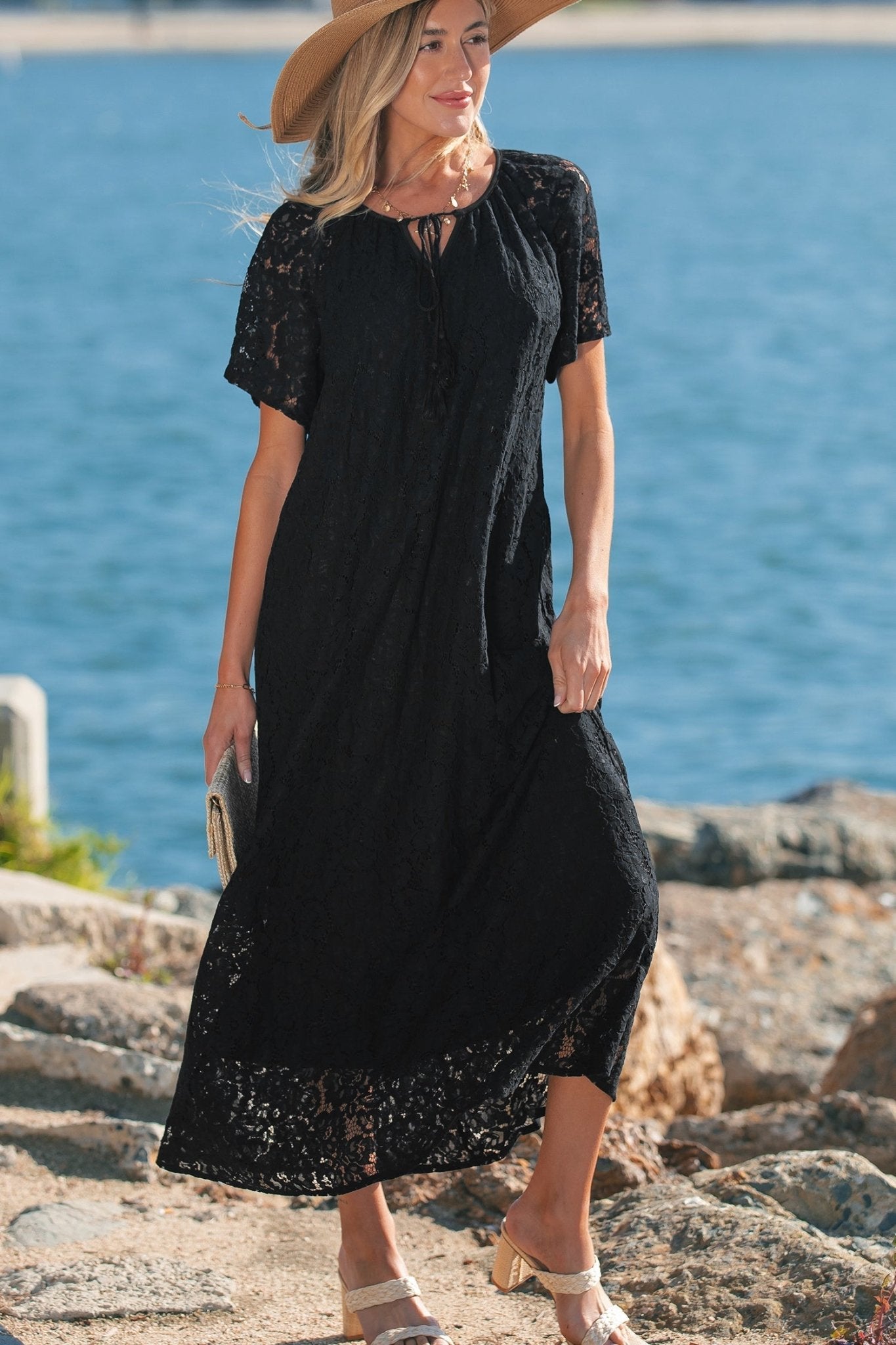Keziah Vacation Loose Maxi Dress - Hello Beautiful BoutiqueMaxi DressesThreaded Pear