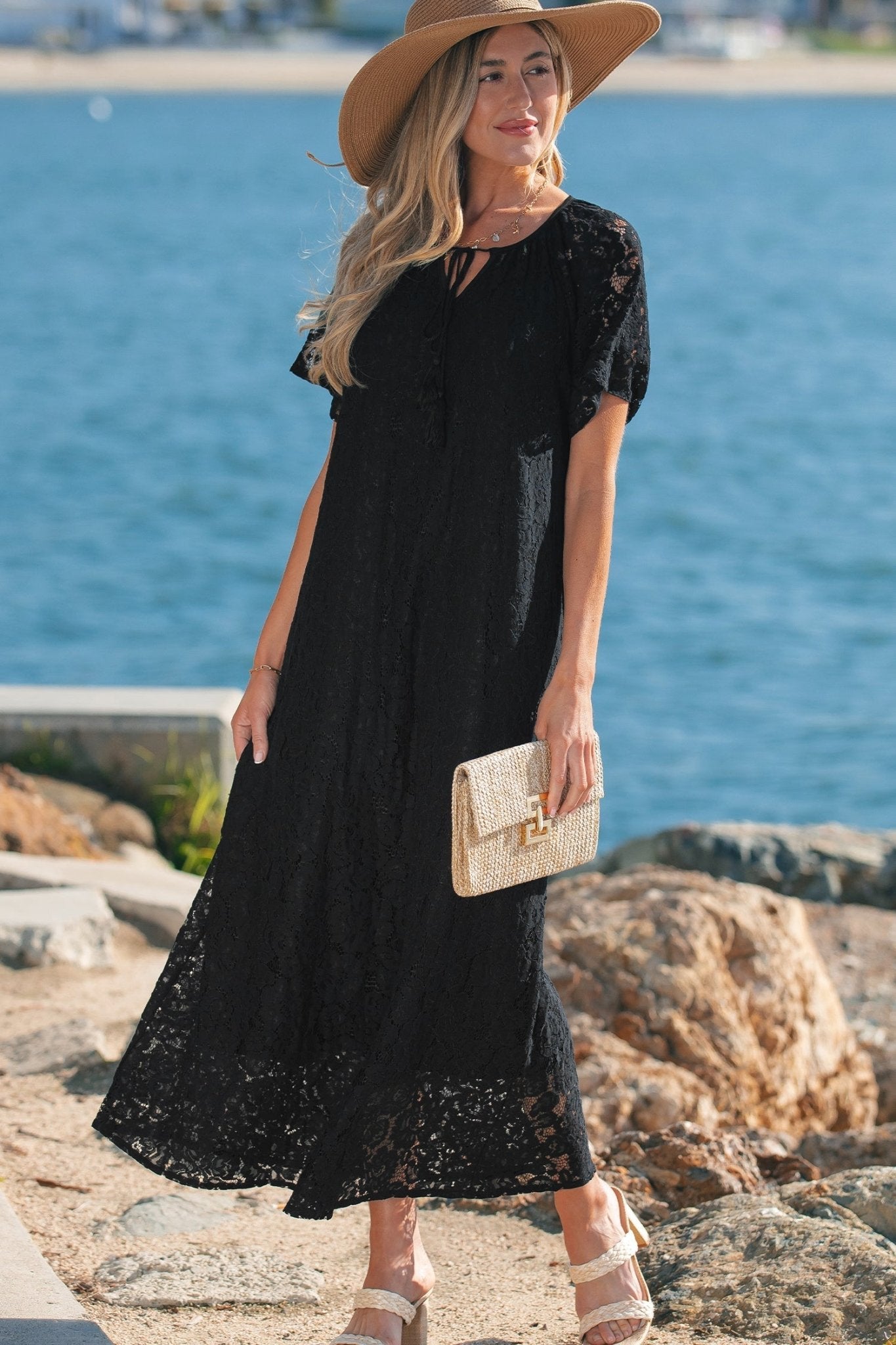 Keziah Vacation Loose Maxi Dress - Hello Beautiful BoutiqueMaxi DressesThreaded Pear