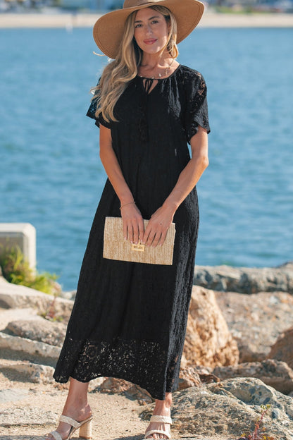 Keziah Vacation Loose Maxi Dress - Hello Beautiful BoutiqueMaxi DressesThreaded Pear