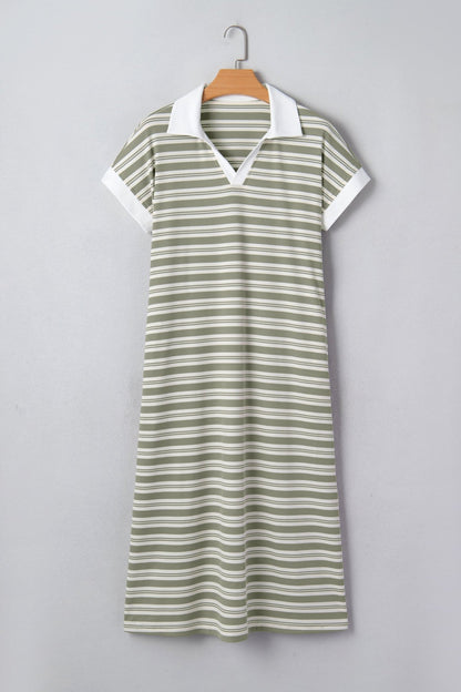 Khalani Short Sleeve T Shirt - Hello Beautiful BoutiqueMidi DressesThreaded Pear
