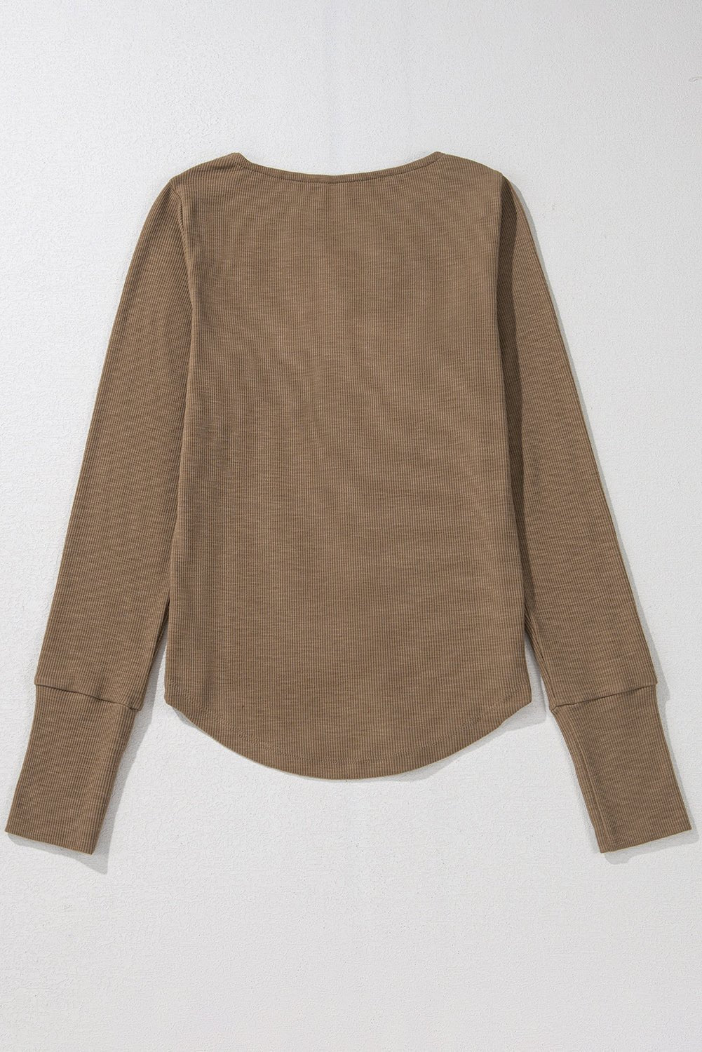 Khaleesi anglaise Broider Ribbed Long Sleeve Top - Hello Beautiful BoutiqueLong Sleeve TopsThreaded Pear