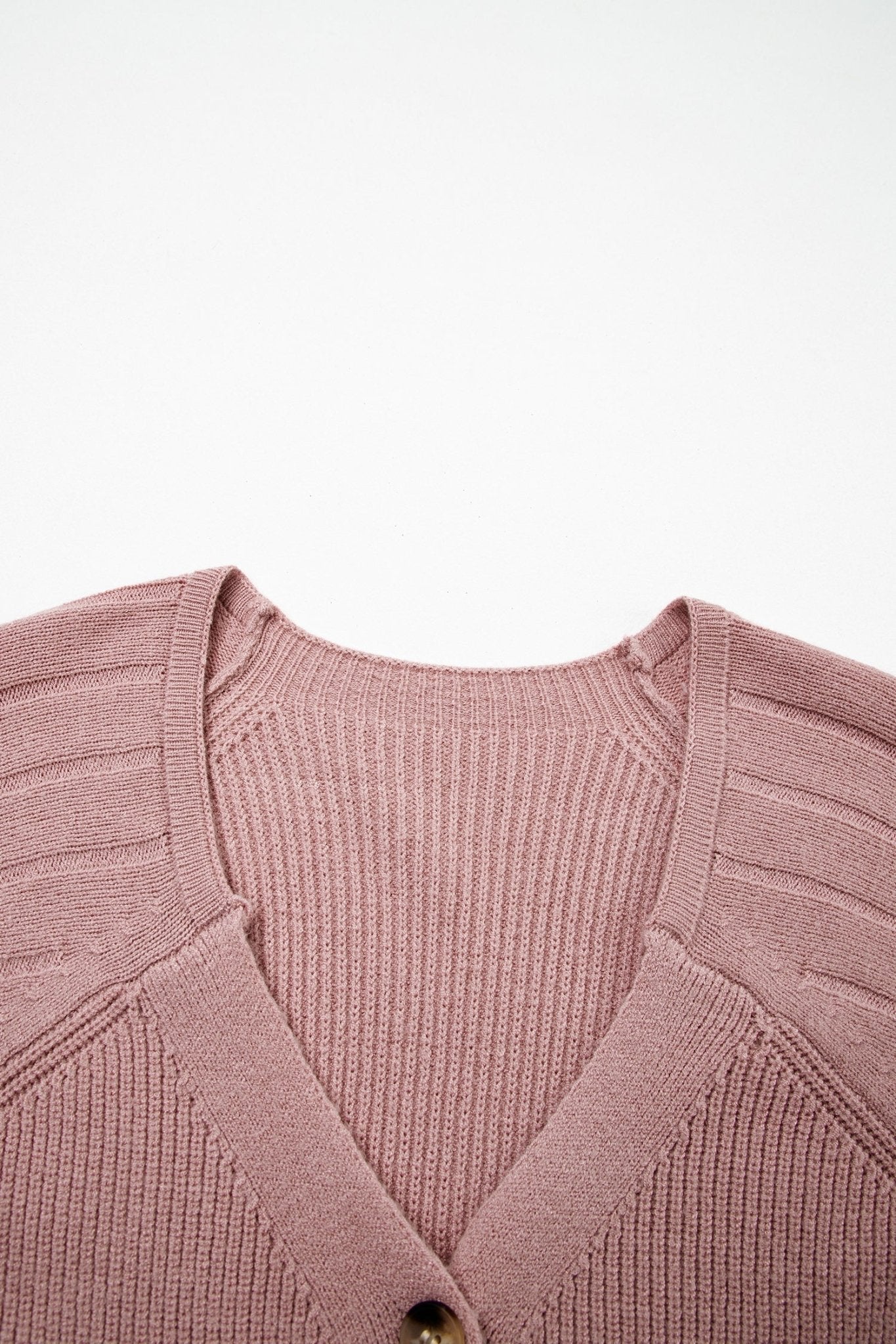 Khloe Mixed Texture Knit Sweater - Hello Beautiful BoutiqueCardigansThreaded Pear