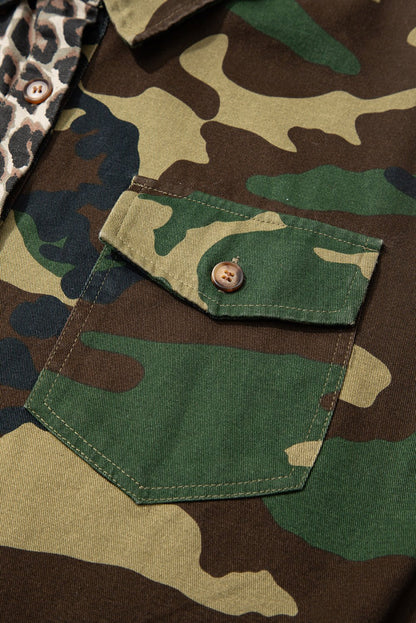 Kiara Patchwork Oversize Shacket - Hello Beautiful BoutiqueJacketsThreaded Pear