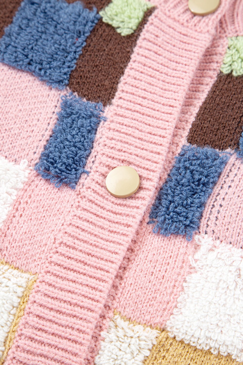 Kiara Pattern Front Cardigan Sweater - Hello Beautiful BoutiqueCardigansThreaded Pear