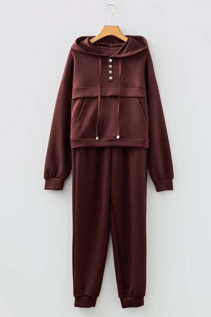 Kimberly Hoodie Jogger 2pcs Set - Hello Beautiful BoutiquePant SetsThreaded Pear