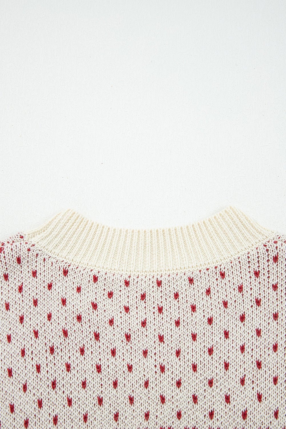 Kinley Pattern Lantern Sleeve Sweater - Hello Beautiful BoutiqueSweatersThreaded Pear