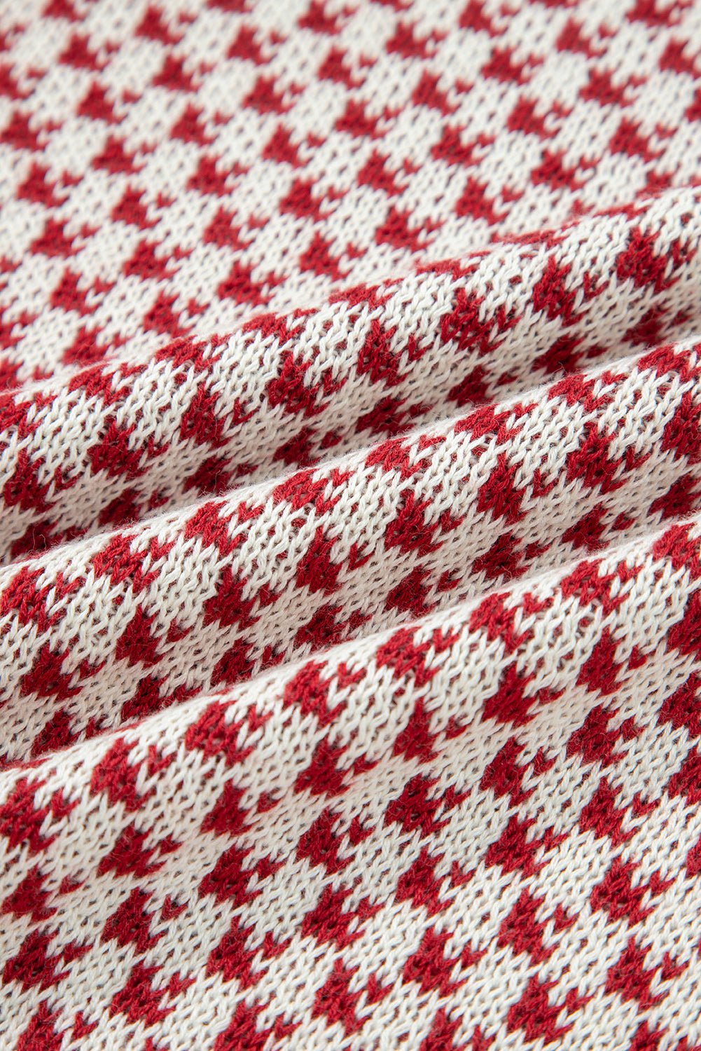 Kinley Pattern Lantern Sleeve Sweater - Hello Beautiful BoutiqueSweatersThreaded Pear