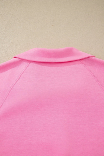 Kinsley Bonbon Collared Tee - Hello Beautiful BoutiqueShort SetsThreaded Pear