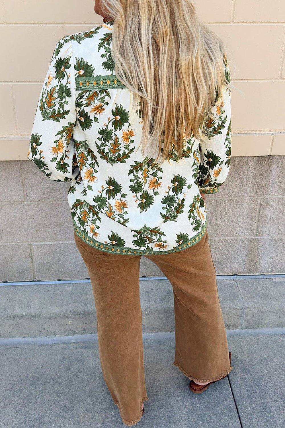 Kira 3 4 Sleeve PLUS Blouse - Hello Beautiful BoutiquePlus Size Blouses & ShirtsThreaded Pear