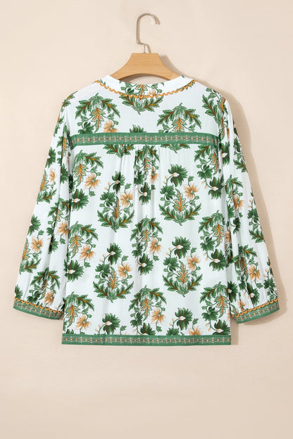 Kira 3 4 Sleeve PLUS Blouse - Hello Beautiful BoutiquePlus Size Blouses & ShirtsThreaded Pear