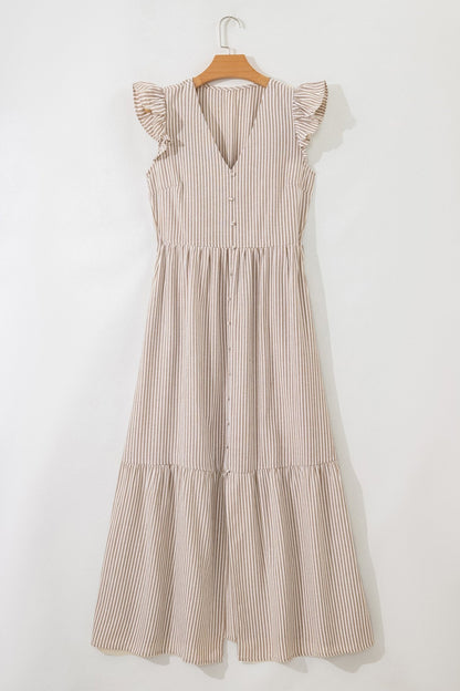 Kira Front Slit Maxi Dress - Hello Beautiful BoutiqueMaxi DressesThreaded Pear
