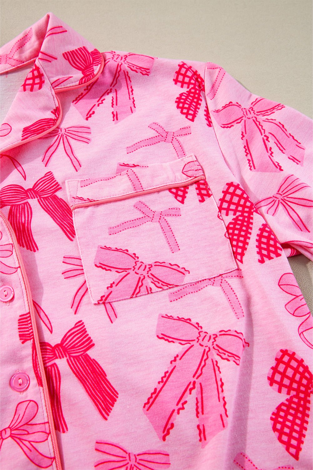 Kira Short Sleeve and Pants - Hello Beautiful BoutiqueSleepwearThreaded Pear