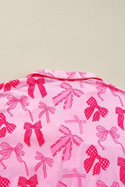 Kira Short Sleeve and Pants - Hello Beautiful BoutiqueSleepwearThreaded Pear