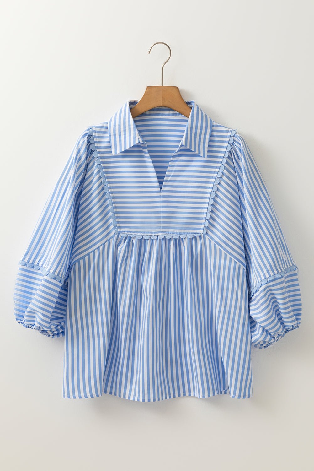 Kora Puff Sleeve Blouse - Hello Beautiful BoutiqueBlouses & ShirtsThreaded Pear