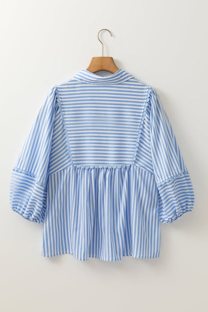 Kora Puff Sleeve Blouse - Hello Beautiful BoutiqueBlouses & ShirtsThreaded Pear