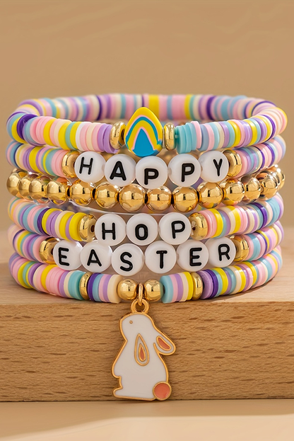 Kylee Beaded Elastic Layer Bracelet - Hello Beautiful BoutiqueJewelryThreaded Pear