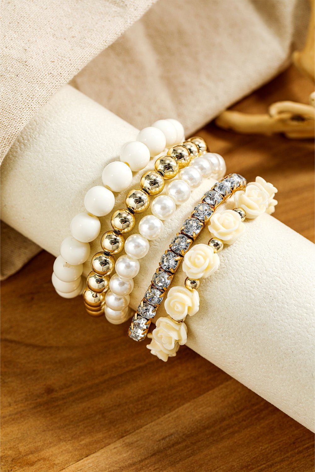 Kylie Beaded Layer Bracelet Set - Hello Beautiful BoutiqueJewelryThreaded Pear