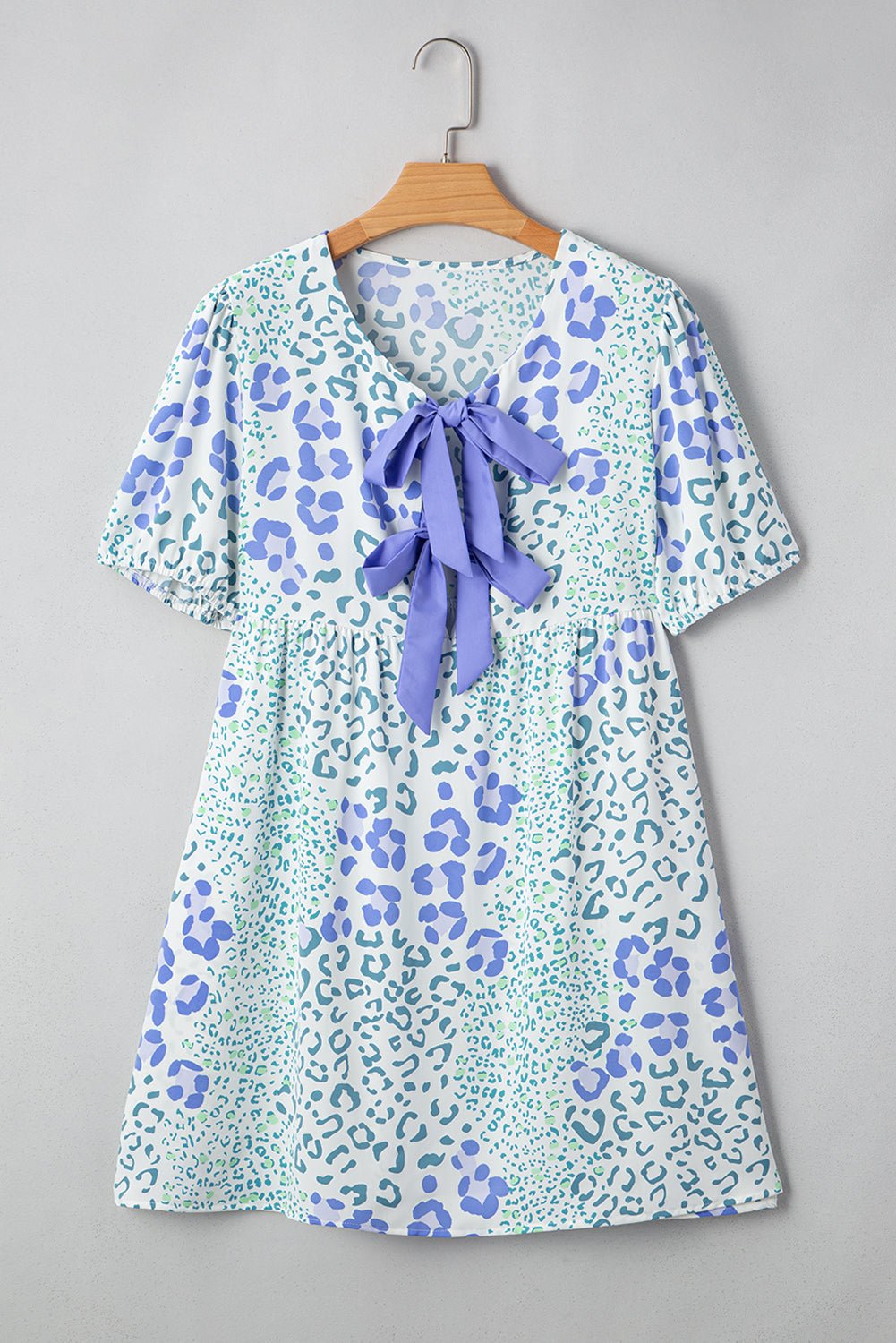 Lacey Puff Sleeve Mini Dress - Hello Beautiful BoutiqueMini DressesThreaded Pear