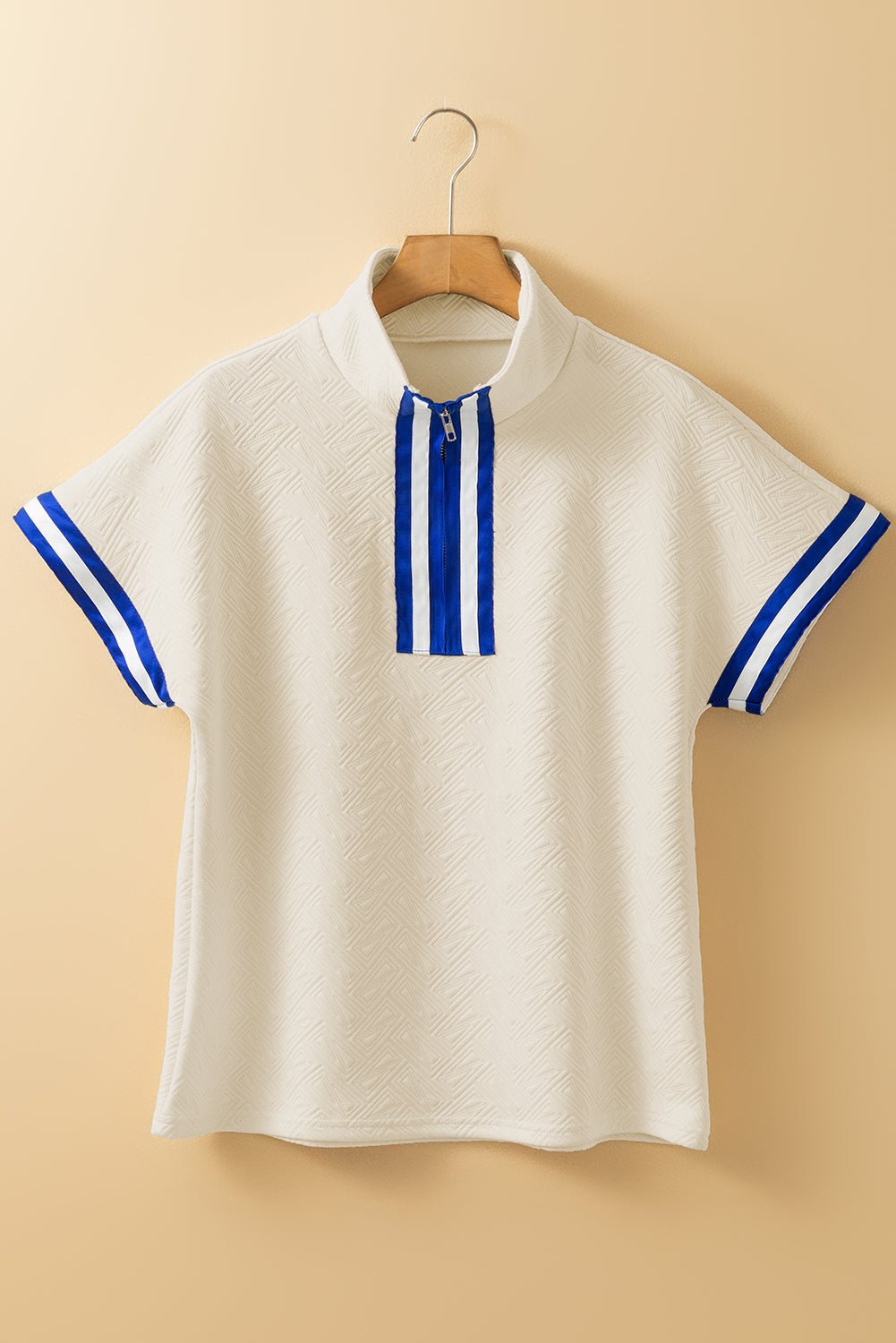 Lakelynn Colorblock Short Sleeve Top - Hello Beautiful BoutiqueBlouses & ShirtsThreaded Pear